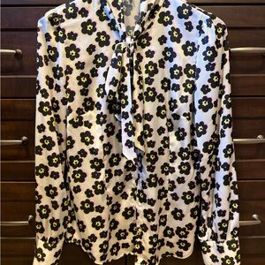 Floral Print Women's Blouse